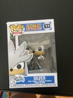 Funko Pop Games Silver Vinyl Action Figure #633 Sonic the Hedgehog New In Box