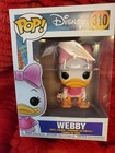 Funko Pop! Webby Duck #310, Disney vinyl figurine Ducktales pink dress