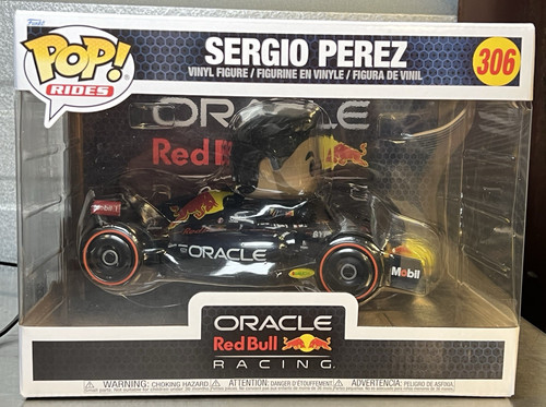 Funko Pop! Rides Sergio Perez #306 Oracle Red Bull Racing Vinyl Figure