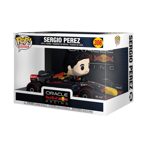 Funko Pop Rides Deluxe Checo Perez #306 Oracle Red Bull Racing