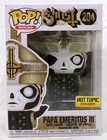 Funko Pop! Rocks Ghost 204 Papa Emeritus III Hot Topic Vinyl Figure New