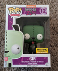 Funko Pop Gir Glow GITD  Vinyl Figure #12 - Invader Zim Hot Topic Nickelodeon