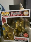 FUNKO POP YU-GI-OH WINGED DRAGON OF RA # 1098 METALLIC GAMESTOP 25th ANNIVERSARY