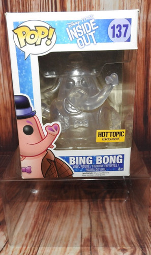 Funko Pop! Vinyl: Pixar Inside Out Invisible Bing Bong Hot Topic Exclusive 137