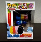 Funko Pop Metallic Toucan Sam #13 Limited Edition 1000 PCS Froot Loops Protector