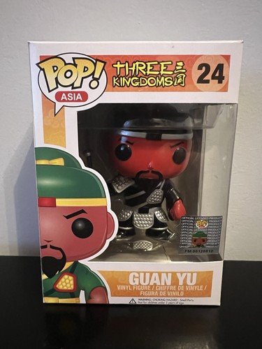 Funko Pop! Asia: Three Kingdoms - Guan Yu #24 (Silver) MindStyle Exclusive