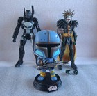 Marvel Punisher War Machine, McFarlane Death Metal Robin & Funko Mandalorian