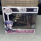 Funko Pop! Star Wars Princess Leia With Speeder Bike #228 Vinyl Figure