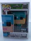 Funko POP! Games Minecraft Alex in Diamond Armor #323 Best Buy Exclusive DAMAGED