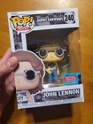 Funko Pop Rocks John Lennon Vinyl Figure # 240 NYCC Fall Convention 2021 READ