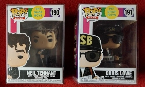 Pet Shop Boys Neil Tennant Chris Lowe Funko Pop Rocks! 190 191