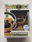 Dug With Headphones #1097 Dug Days Funko Pop Vinyl + Protector
