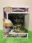Funko Pop MMPR Power Rangers 25th Anniv White Tigerzord Hot Topic Exclusive