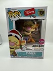 Tigger Flocked Christmas Flocked Amazon Exclusive Disney Funko Pop #1130