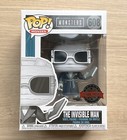 Funko Pop Universal Monsters The Invisible Man With Book #608 + Free Protector
