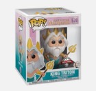 🔥Funko Pop! Vinyl  6" Disney The Little Mermaid King Triton #570 HT EXC VAULT🔥
