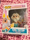 Funko Pop Little Mermaid 30th Anniversary #570 King Triton Special Edition