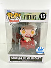Exclusive Funko Pop! Trains Disney Villains Cruella de Vil in Cart #15 - NEW