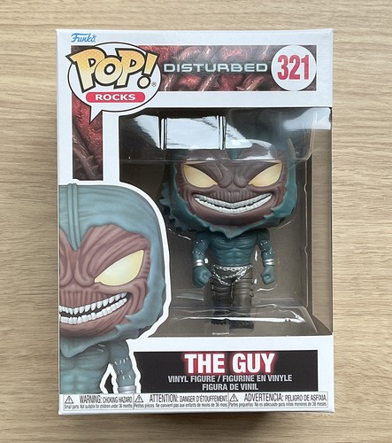 Funko Pop Rocks Disturbed The Guy #321 + Free Protector