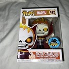 Funko Pop Doctor Strange Ghost Rider Exclusive w/Protector 412 L.A. Comic Con