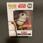 Funko Pop Star Wars Porg 198 (Open Wings) Target Exclusive New Non Mint Box