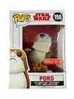 Funko Pop Star Wars Porg Ltd Chase Edition #198 Target Edition + Free Protector