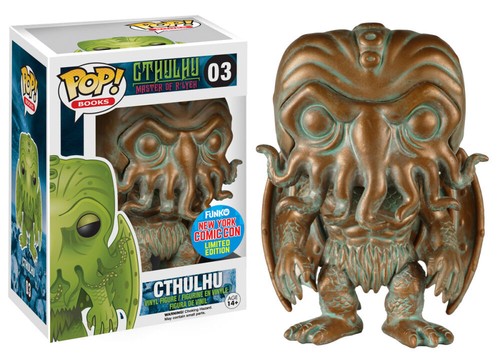 Funko POP Books Patina Cthulhu Master of R'lyeh Cthulhu 03 Vinyl Figure