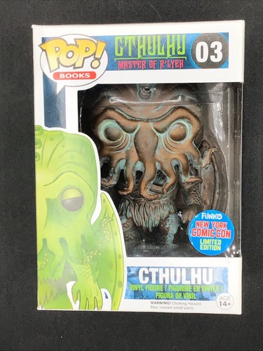 Funko Pop! Cthulhu Master Of R'lyeh - Cthulhu #03 - NYCC Exclusive - (Patina)