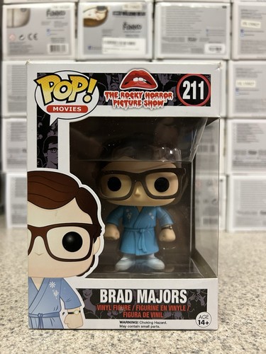 Funko Pop The Rocky Horror Picture Show Brad Majors #211 Vaulted HTF 🔥 🔥