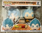 Funko Pop: Dragon Ball Super Goku & Vegeta (Baseball) 2PK - Box Lunch Exclusive