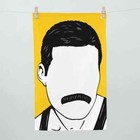 Freddie Mercury /Queen Tea Dish Towel Cotton - Rock Pop Art NEW SEALED IN BAG