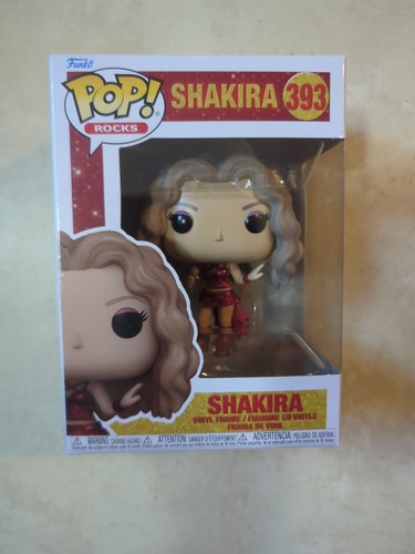 New Funko Pop! Vinyl: Shakira #393 Toy Figure Colombia Pique Muñeca Belly Dance