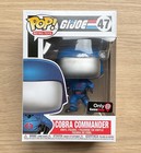 Funko Pop Retro Toys G.I. Joe Cobra Commander #47 + Free Protector