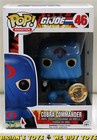 Funko Pop! Animation G.I.Joe #46 Cobra Commander Bait Exclusive Figure NR