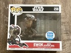 Funko Pop! Deluxe Star Wars Ewok with Speeder Bike #258 Funko Limited Edition
