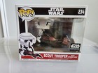 #234 Funko Pop Vinyl Star Wars Scout Trooper Speeder Bike  (SB exclusive)