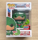 Funko Pop Masters Of The Universe King Hiss NYCC #1038 + Free Protector