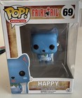 Funko Pop! Animation Fairy Tail #69 HAPPY Blue Vinyl Figure, NEW