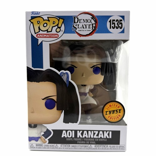 Funko Pop! Demon Slayer: Kimetsu no Yaiba Aoi Kanzaki #1535 Chase w/Protector