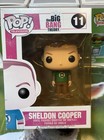Funko Pop Sheldon Cooper (Big Bang Theory) 11 Green Lantern Shirt NM