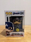 Marvel Captain America Avengers Funko Pop! #450 FYE Exclusive GITD