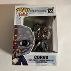 Funko Pop Games #122 Corvo Masked  Vinyl Figure Box Dishonored 2 Collectible
