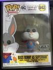 FUNKO POP FYE EXCLUSIVE - LOONEY TUNES - BUGS BUNNY AS SUPERMAN #842