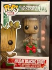 Funko Pop! Marvel #101 Guardians Of The Galaxy Holiday Dancing Groot New