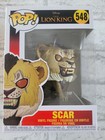 Funko Pop! Vinyl Figure Disney Lion King Scar #548 New