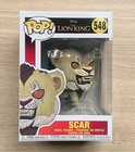 Funko Pop Disney The Lion King Scar #548 + Free Protector