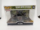 Funko POP! Disney Villains Lion King SCAR WITH HYENAS 1204 Hot Topic Exclusive