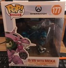 Funko Pop Games Overwatch #177 D.VA with MEKA 6" Vinyl Figure (AA)
