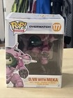 Funko Pop! Overwatch #177 D.Va with Pink Meka 6 Inch Supersized w/ Protector