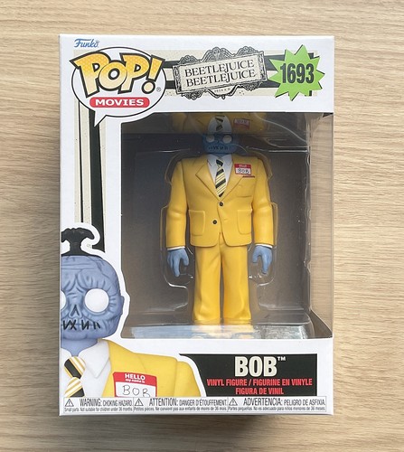Funko Pop Beetlejuice Bob #1693 + Free Protector